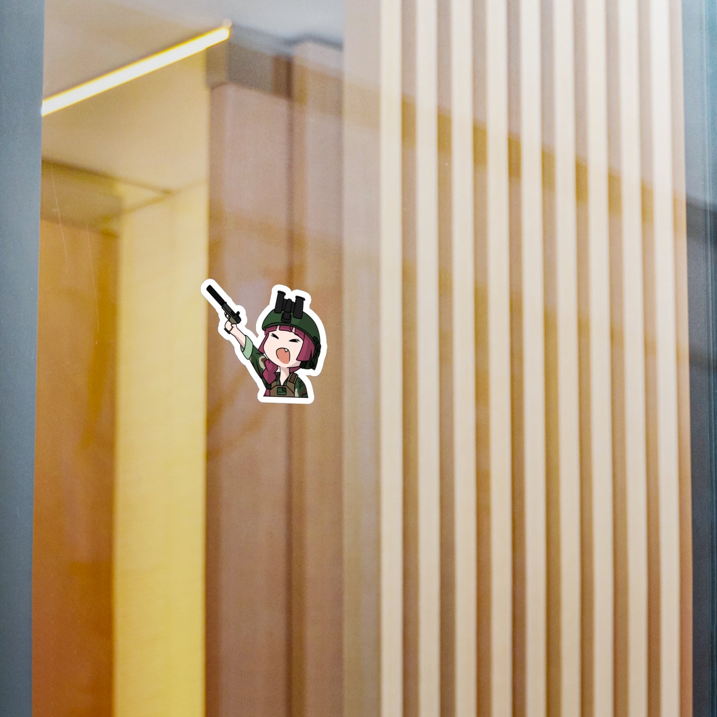 Chibi Kikuri Vinyl Decal