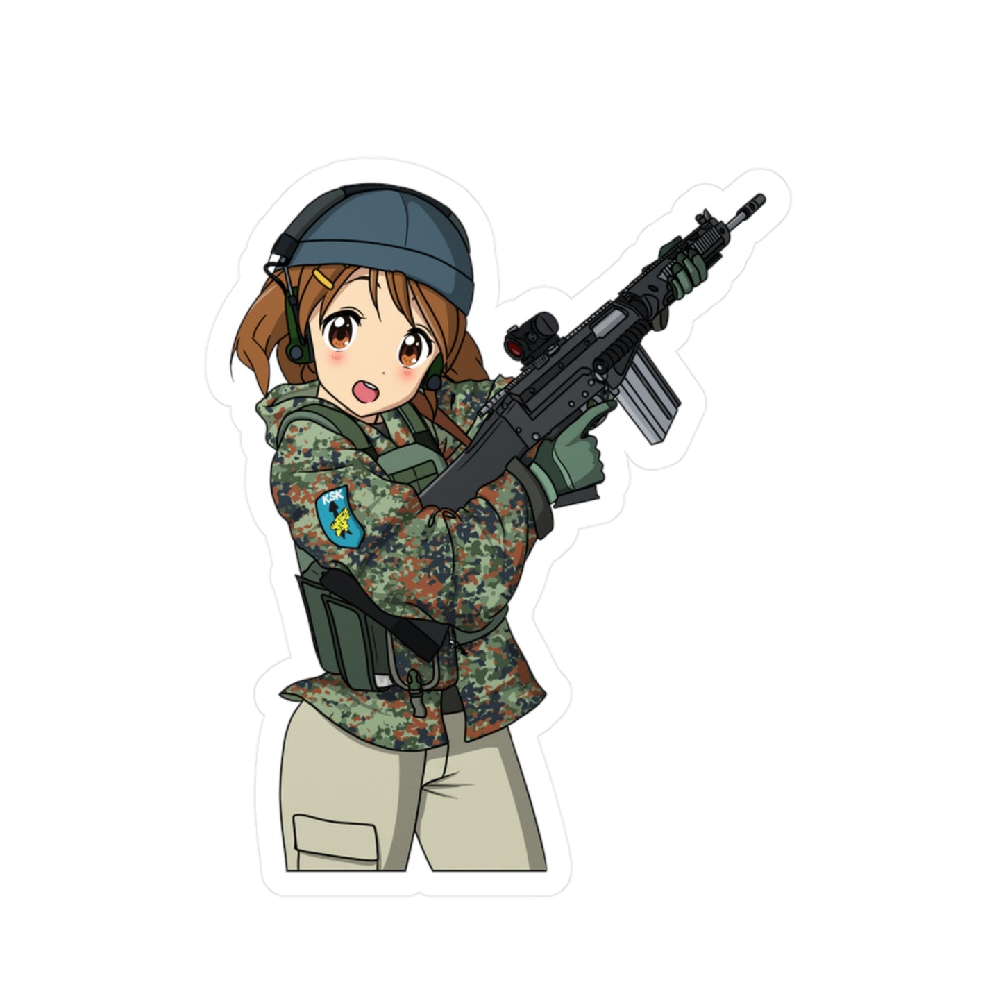 Yui KSK Vinyl Decal