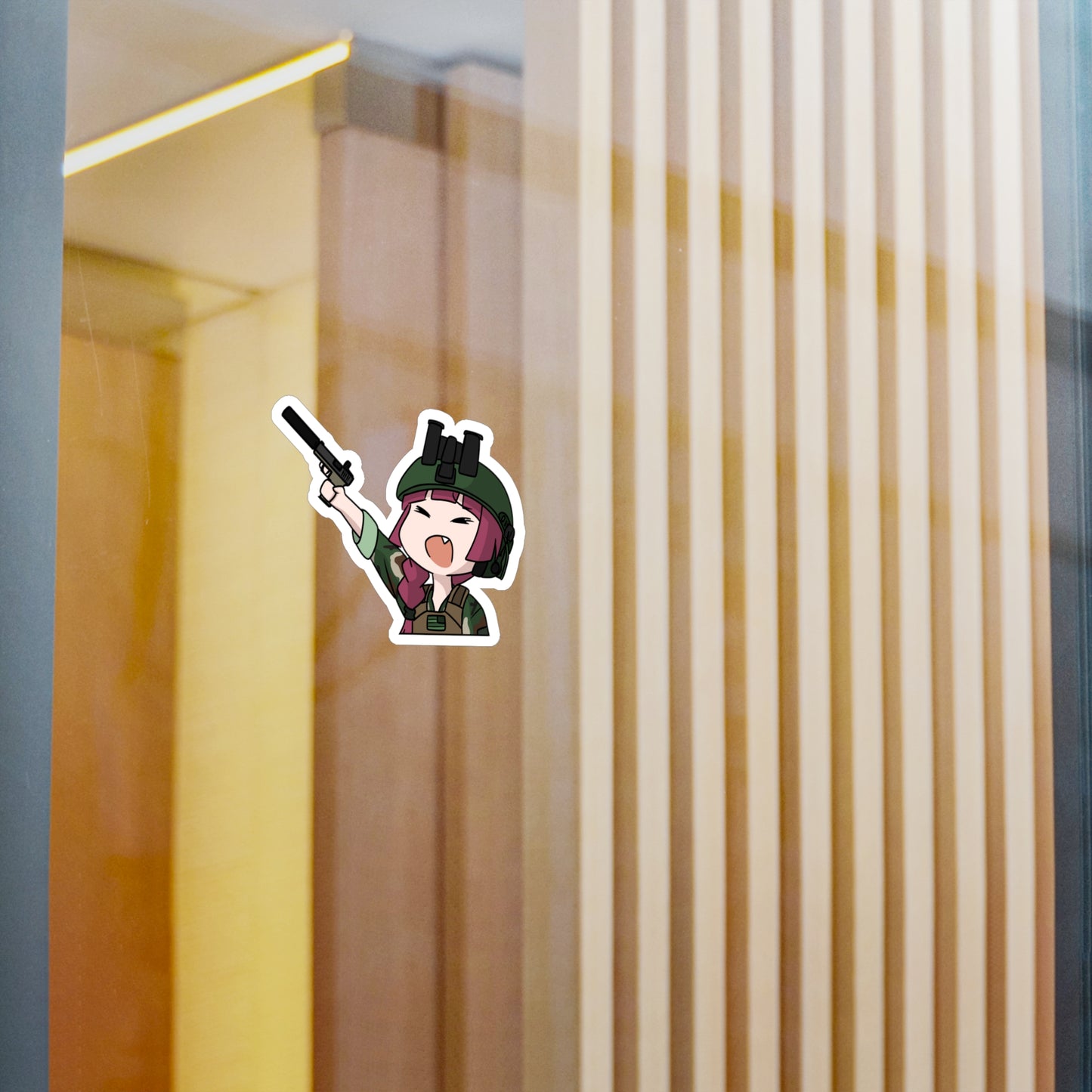 Chibi Kikuri Vinyl Decal