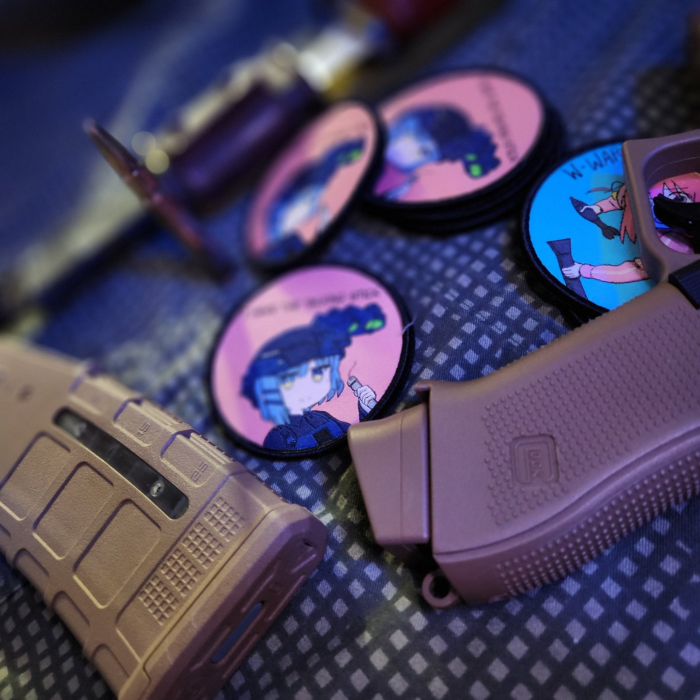 "Talking Stick" Ryo Velcro Patch