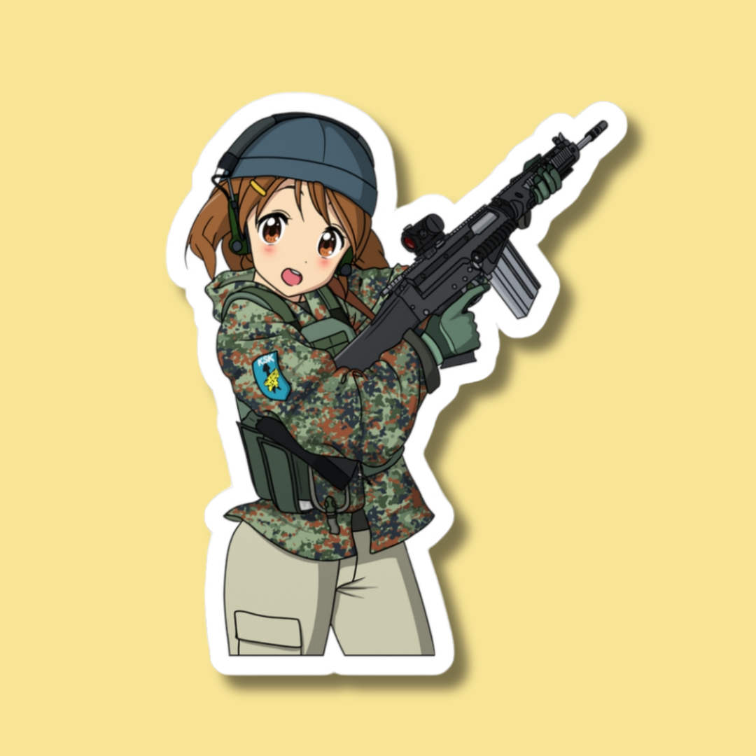 Yui KSK Vinyl Decal