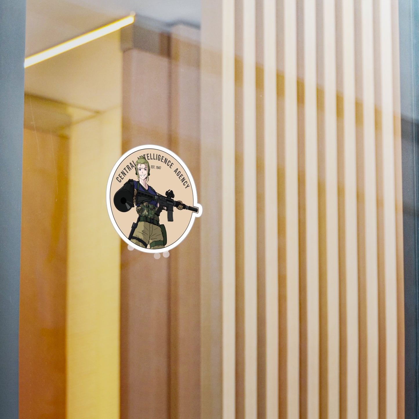CIA Eda Vinyl Decal