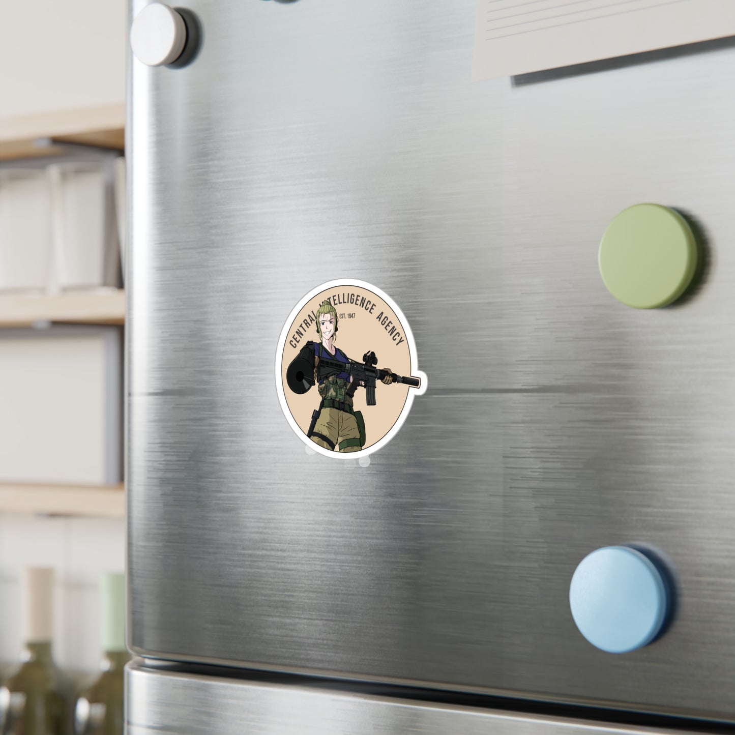 CIA Eda Vinyl Decal
