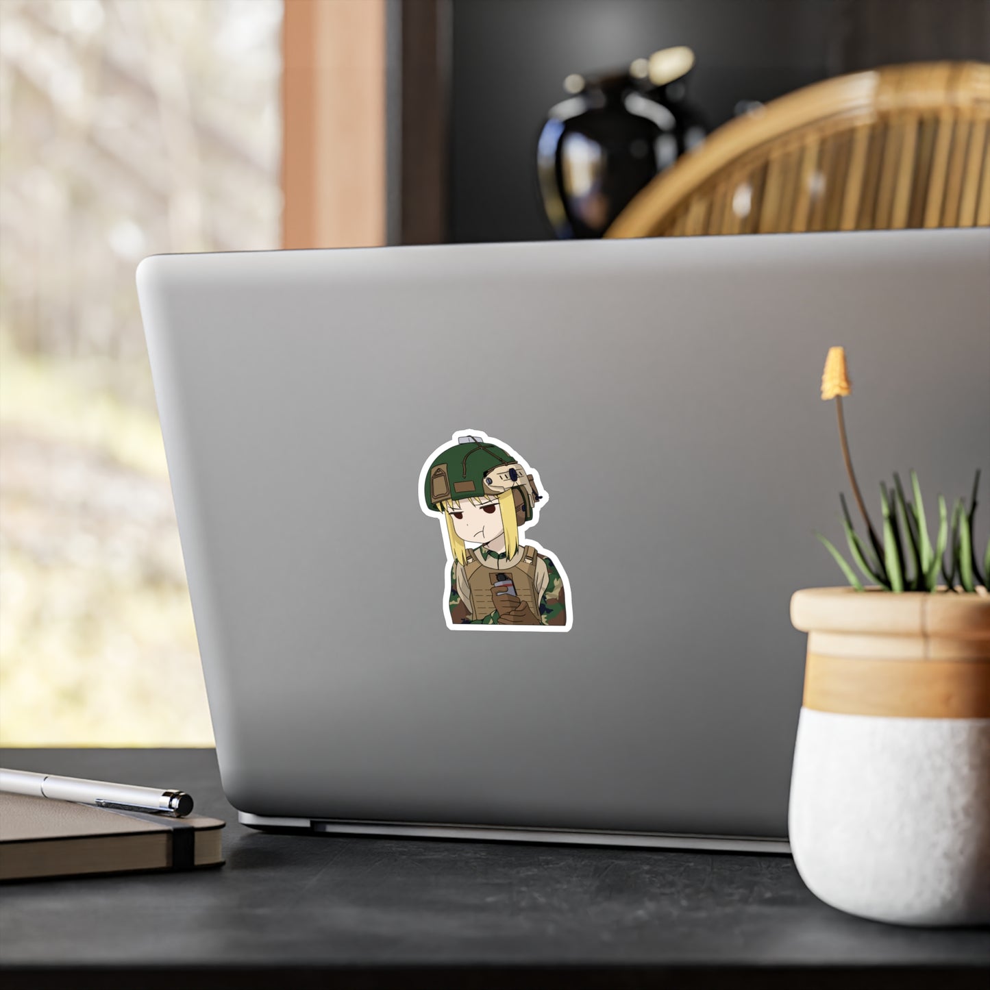 Pouty Nijika Vinyl Decal