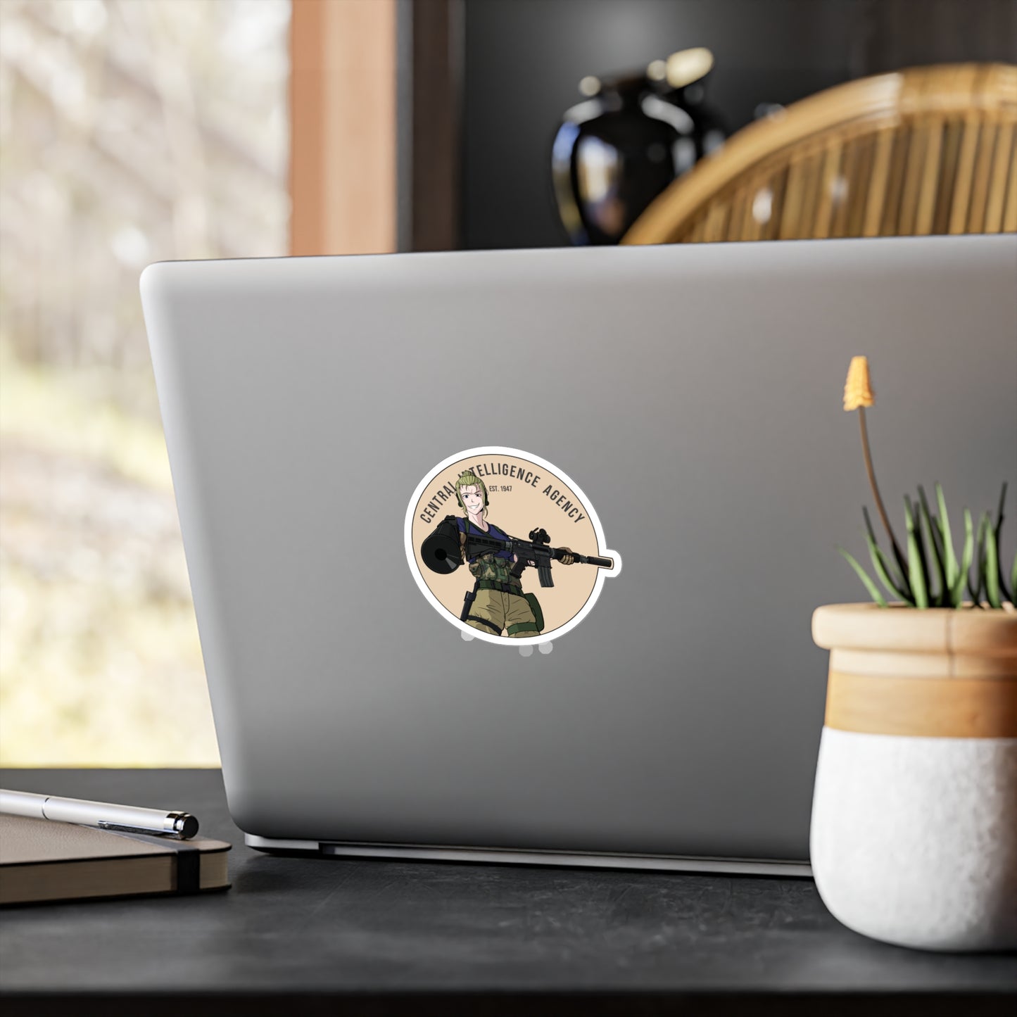 CIA Eda Vinyl Decal