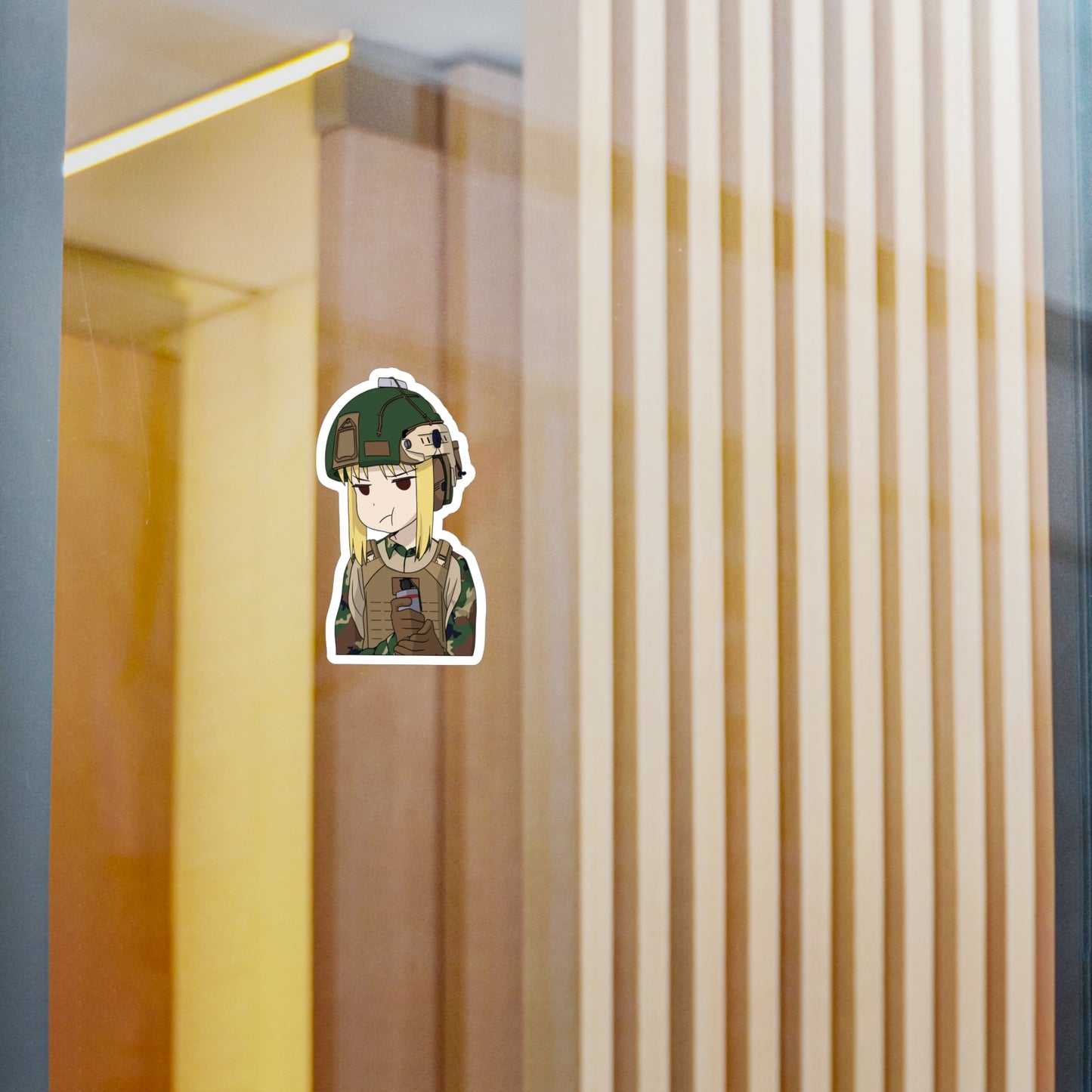 Pouty Nijika Vinyl Decal