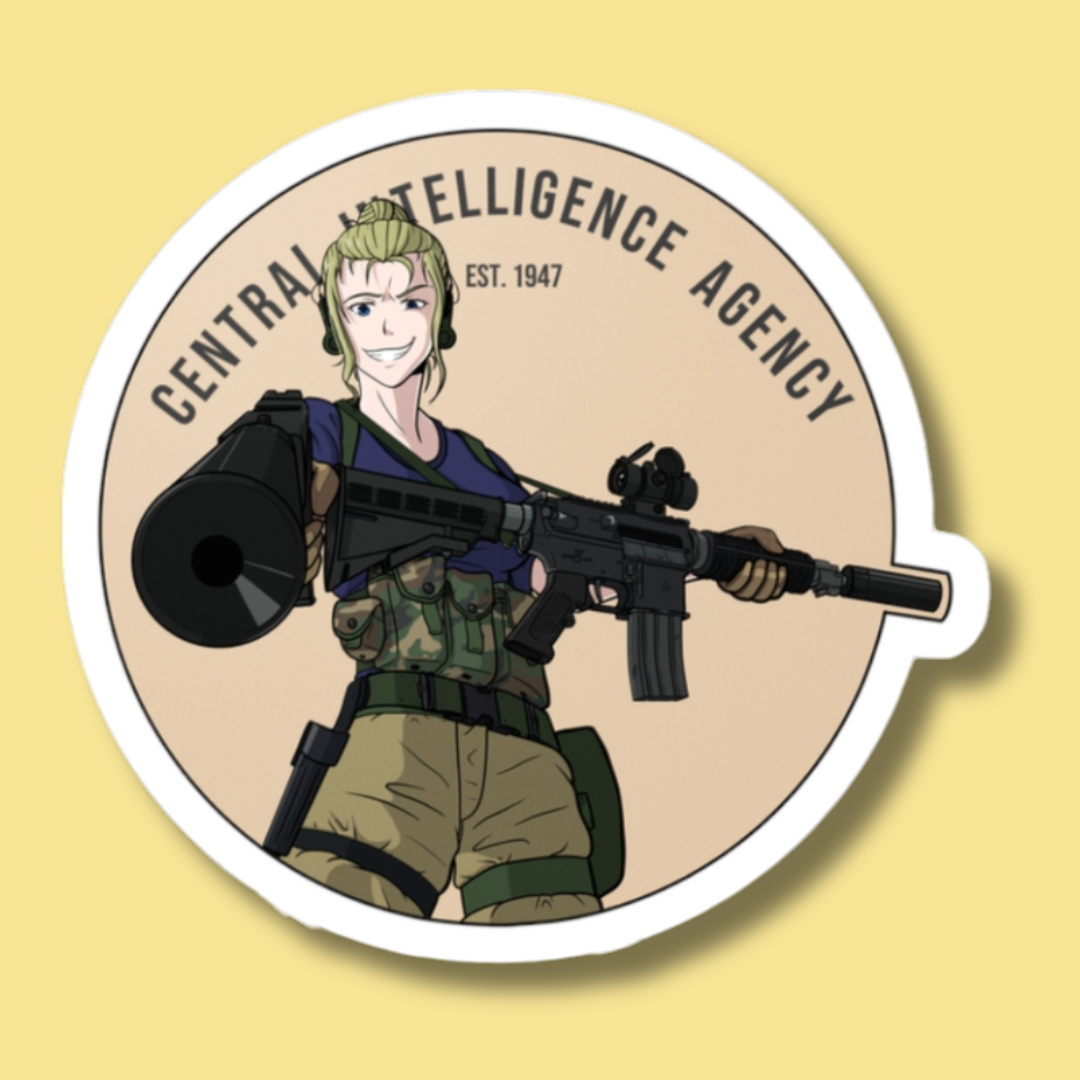 CIA Eda Vinyl Decal