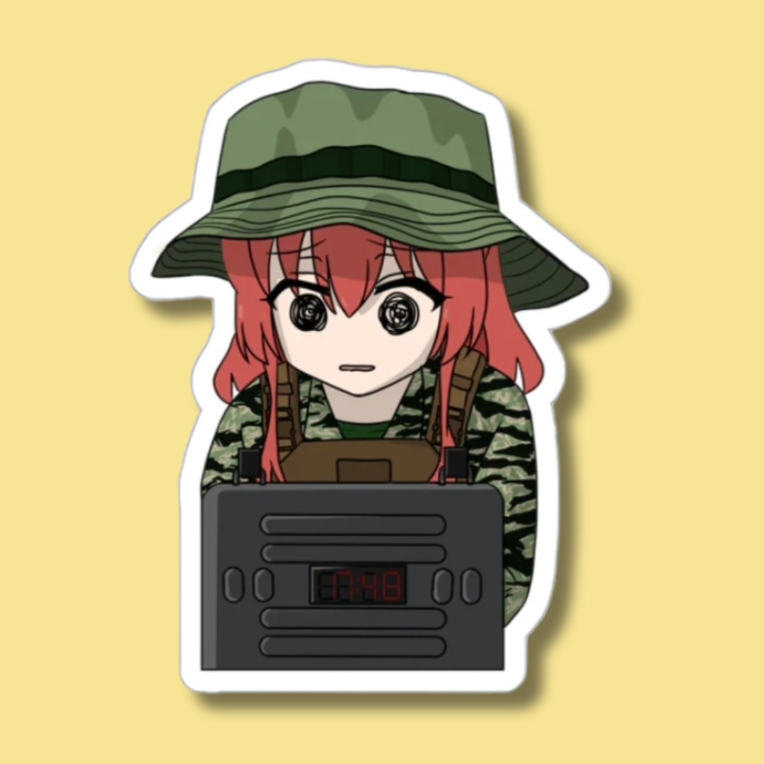 "Ninja Defuse" Kita Vinyl Sticker