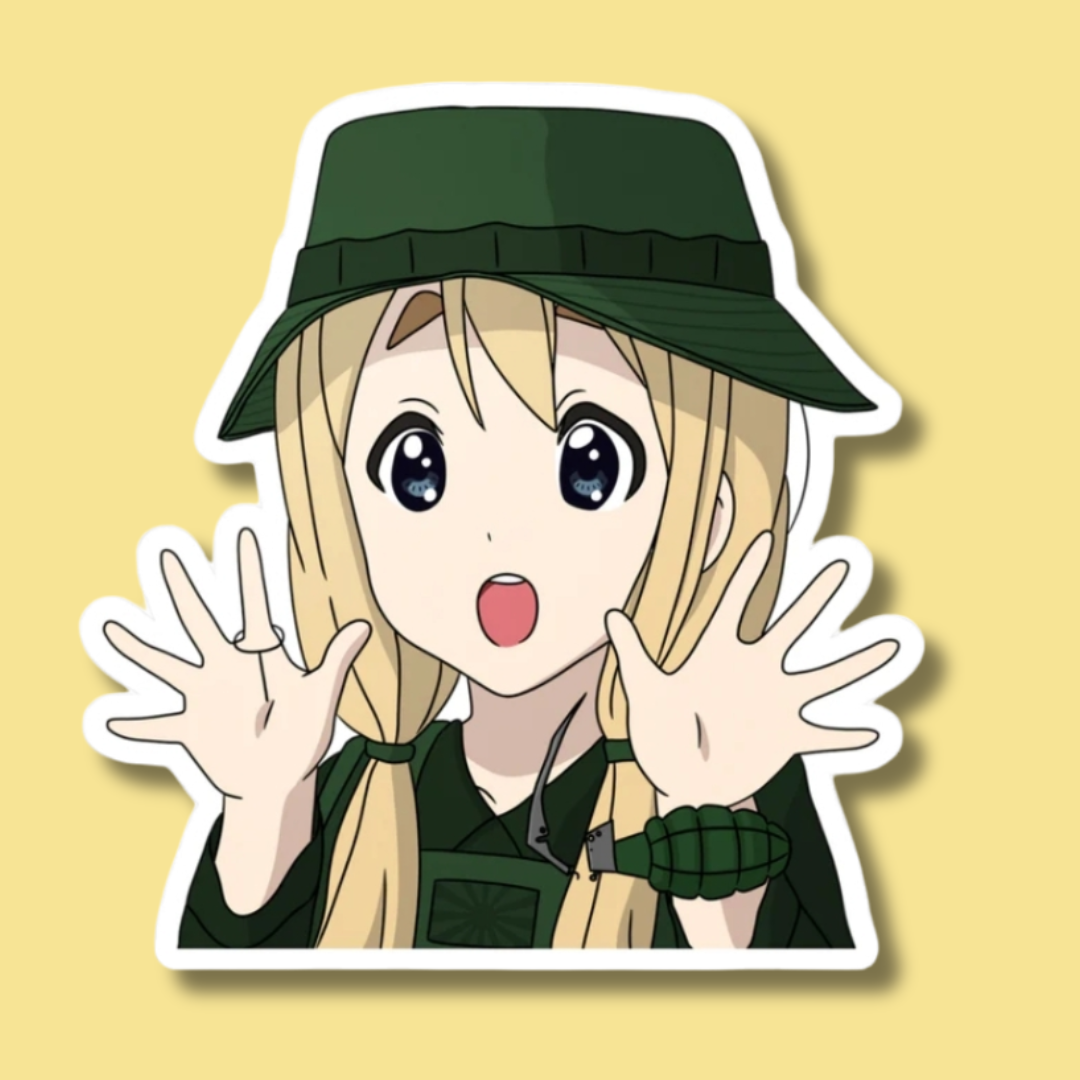 "Oopsie!" Mugi Vinyl Sticker