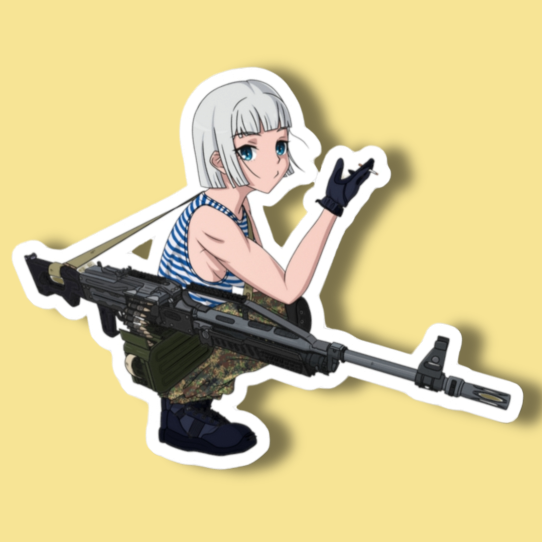 Gina PKP Vinyl Decal