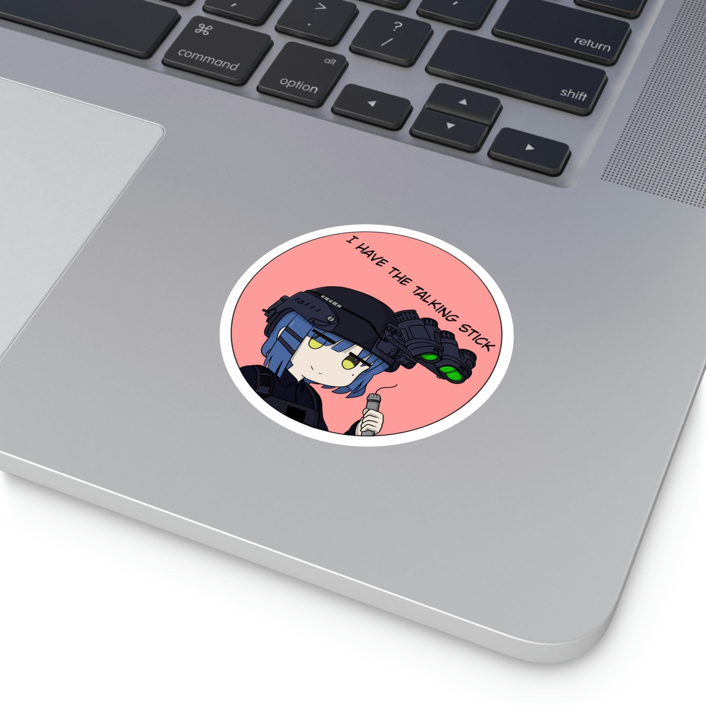 "Talking Stick" Ryo Vinyl Sticker