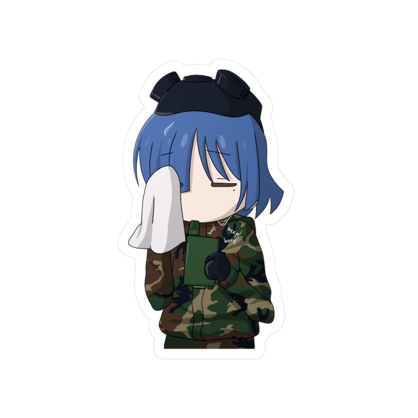 MOPP Suit Ryo Vinyl Decal