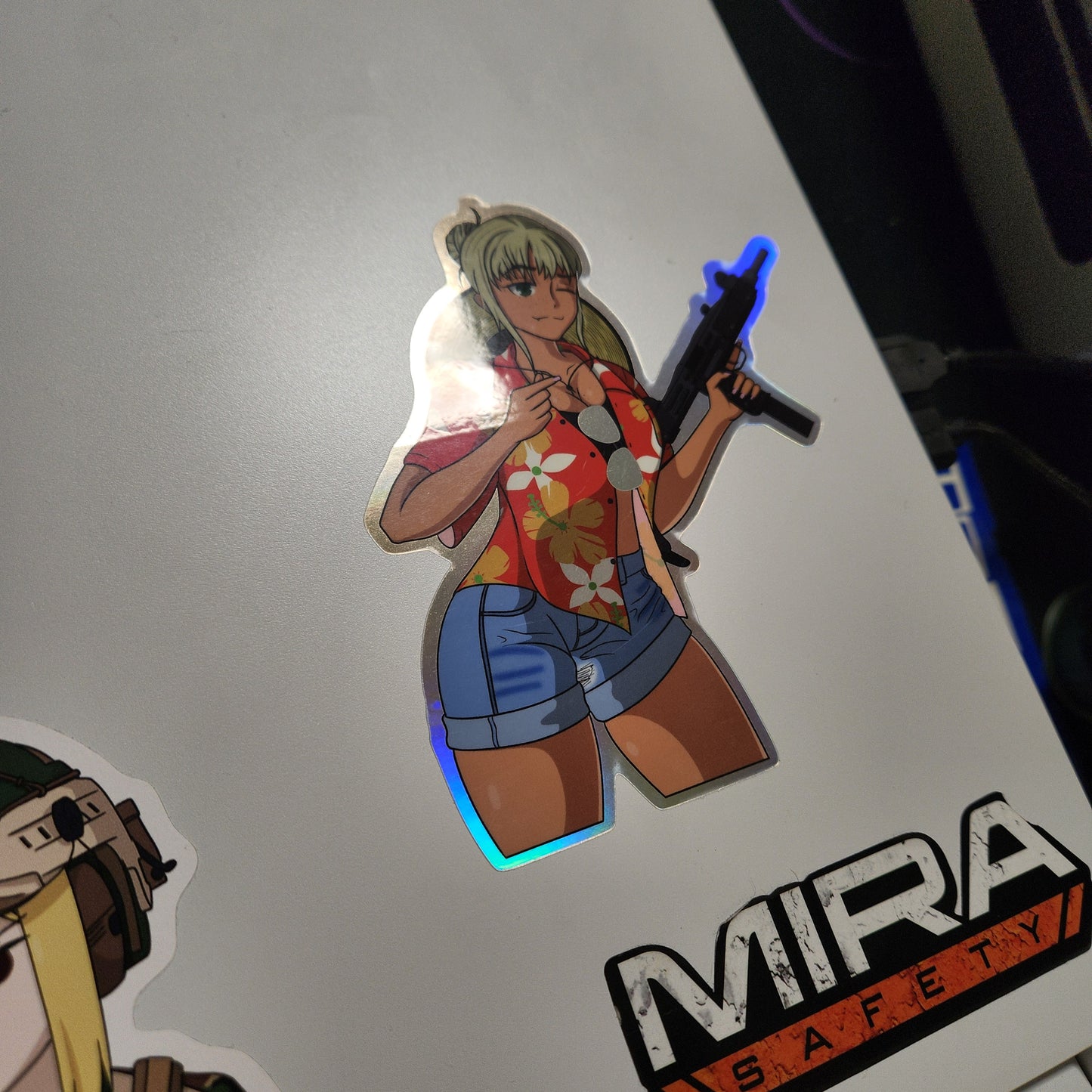 Rae R&R Holographic Sticker