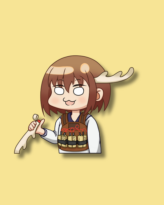 I.E.Deer Sticker